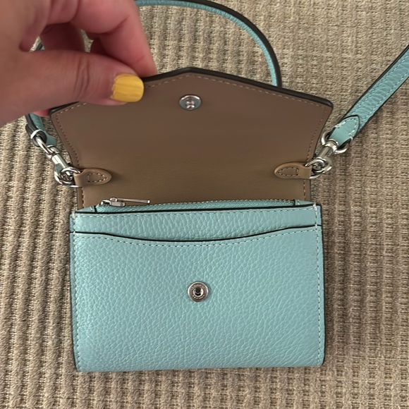 Coach Sky Blue Crossbody Bag - Picture 2 of 3